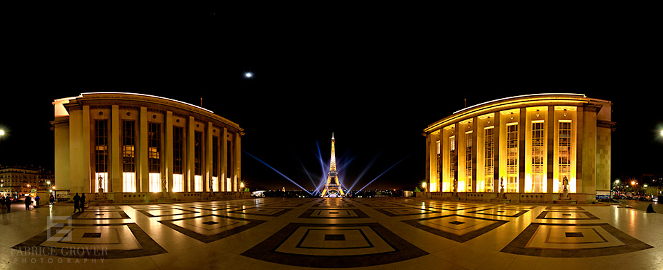 Panorama of the Eiffel Tower - Bronze Award recipient in the Epson International Pano Awards
